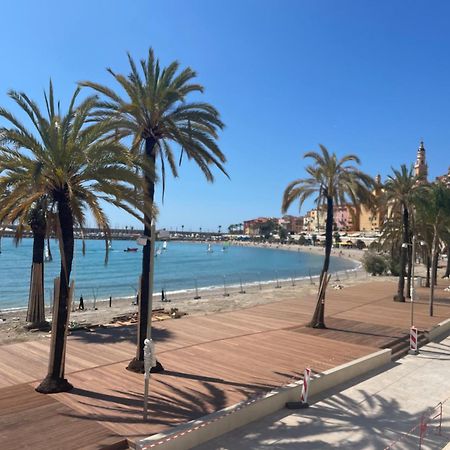 Menton Centre Vue Imprenable Sur Mer Et Jardin Bioves Exterior foto